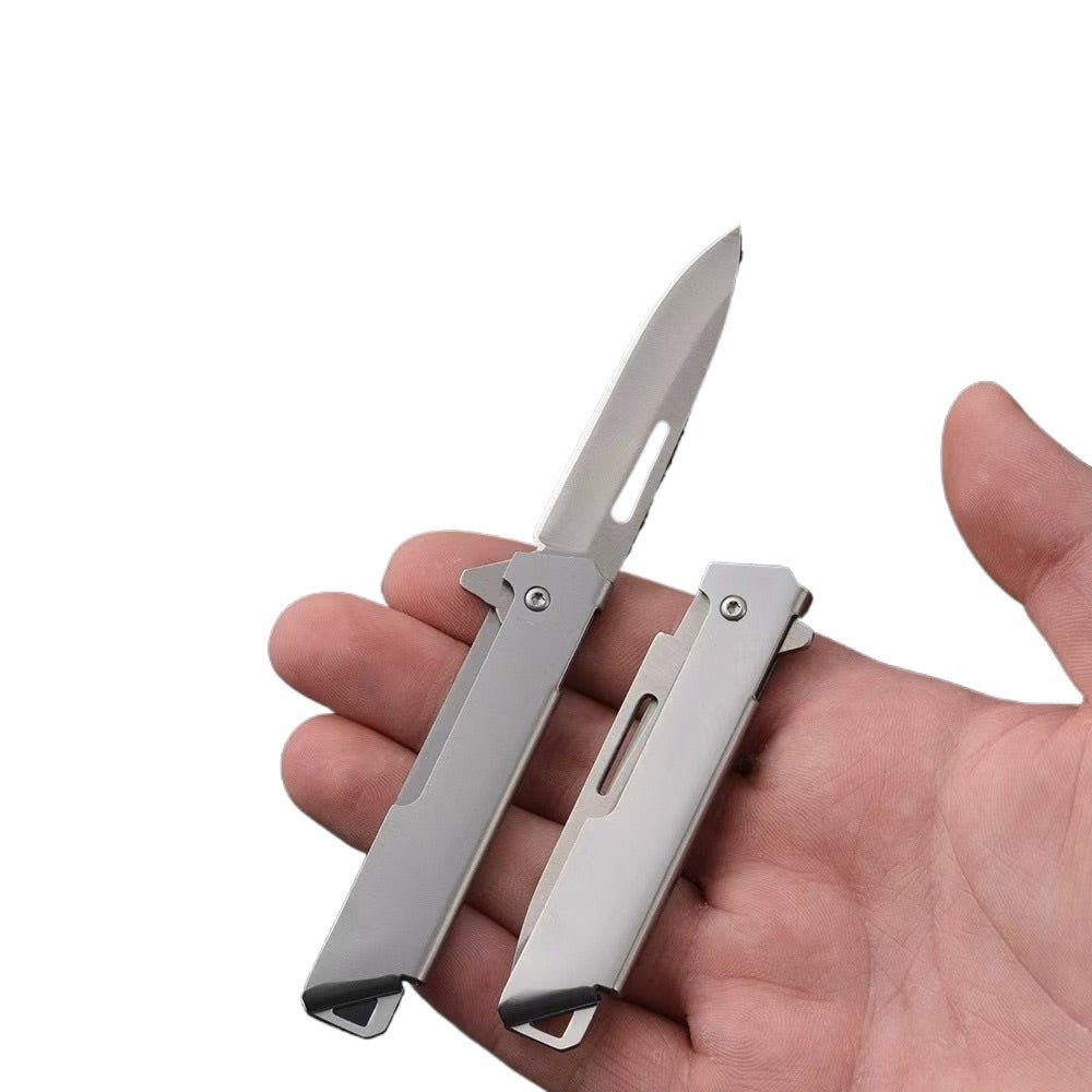 Stainless Steel Folding Knife - Delite Promotional Products