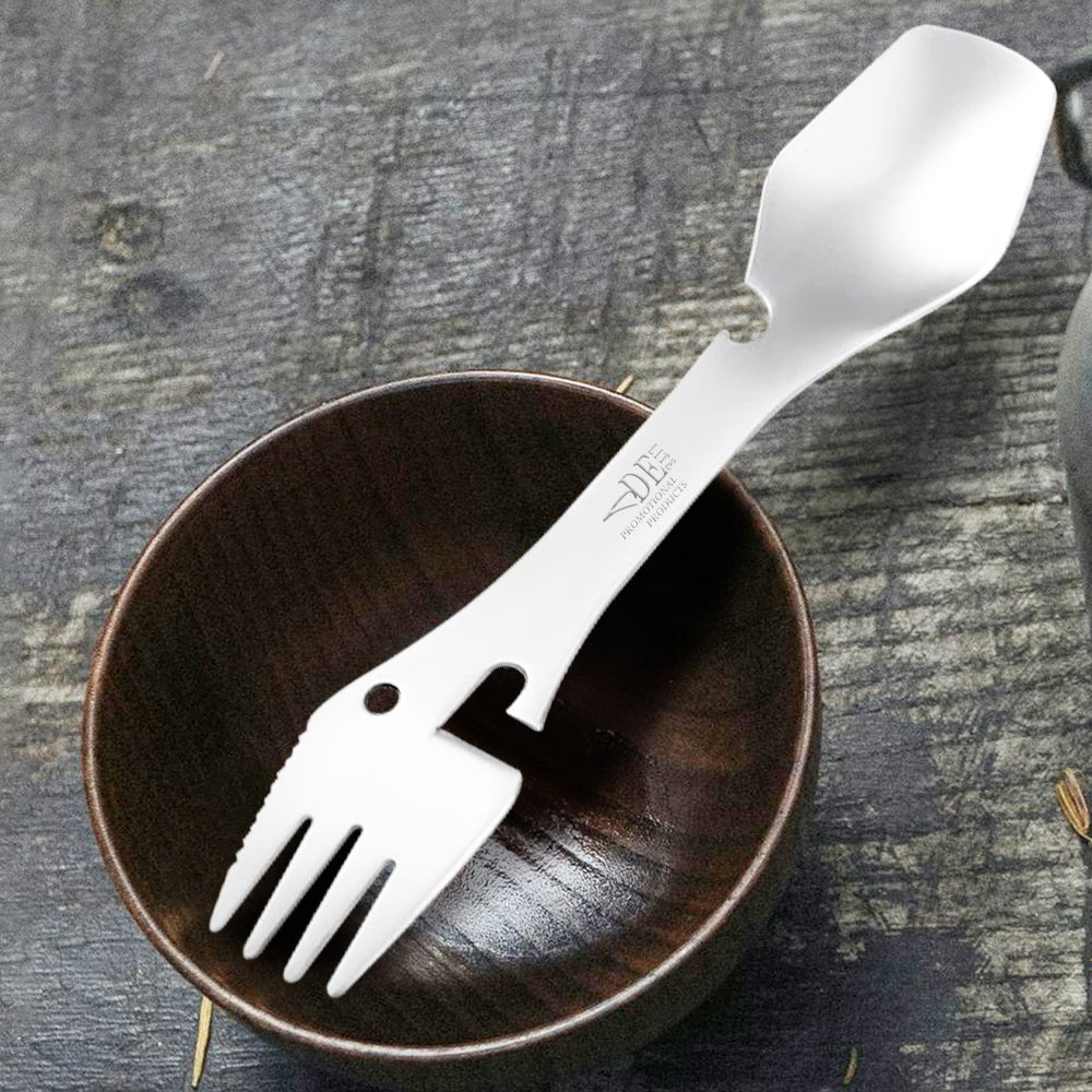 Stainless Steel Multifunctional Outdoor Spork - Delite Promotional Products
