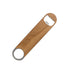 Steel Bar Blade Bottle Opener With Wood Finish - Delite Promotional Products