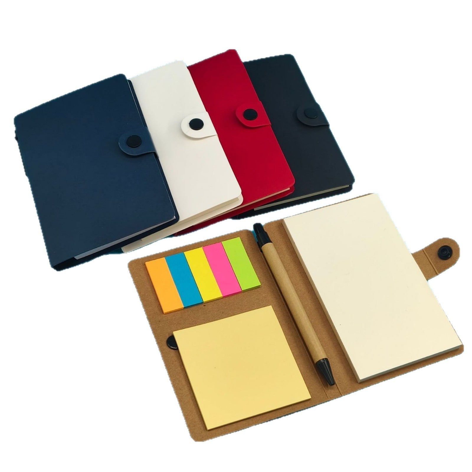 Sticky Note Pads With Cover And Pen Set - Delite Promotional Products