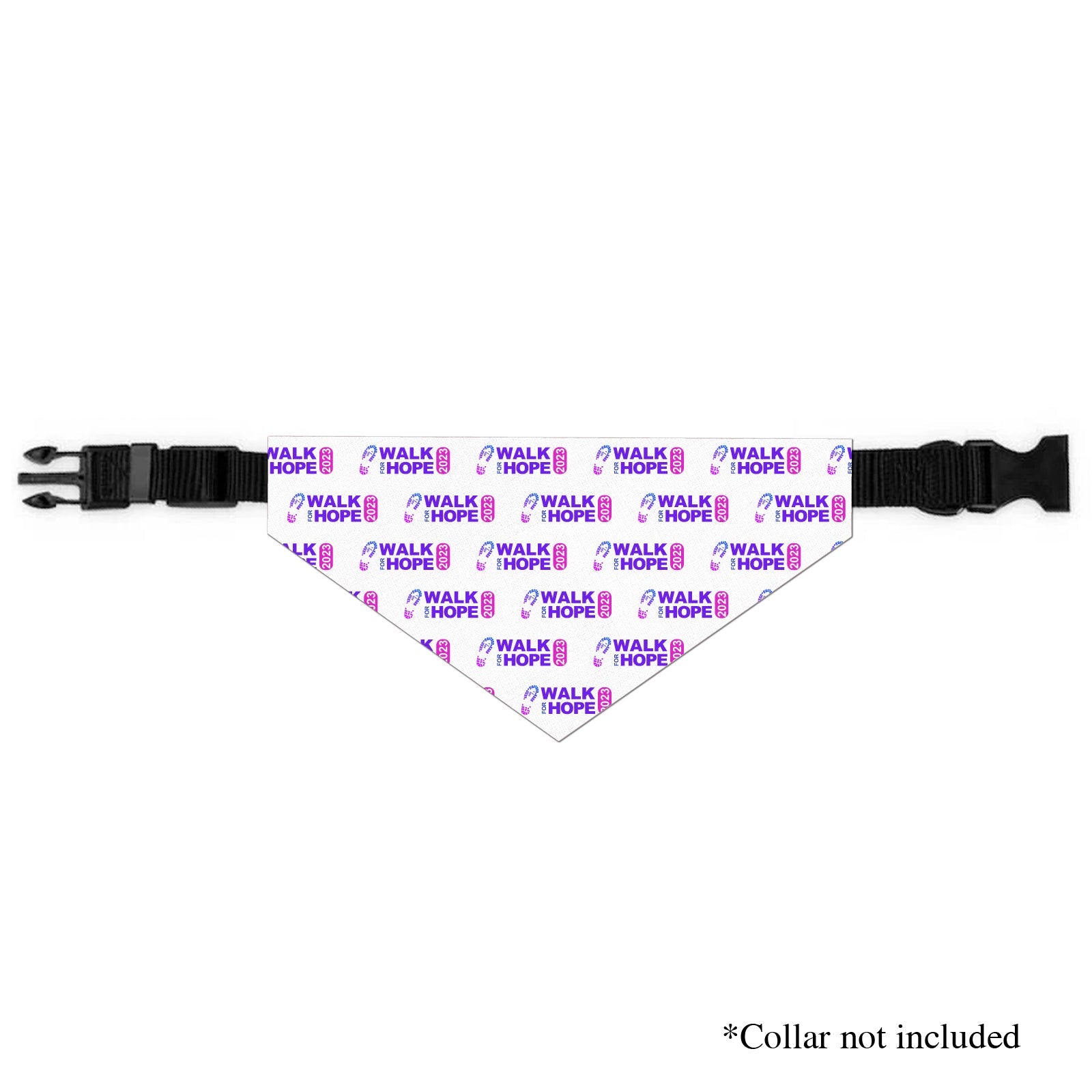 Sublimated Over The Collar Pet Bandana - Delite Promotional Products