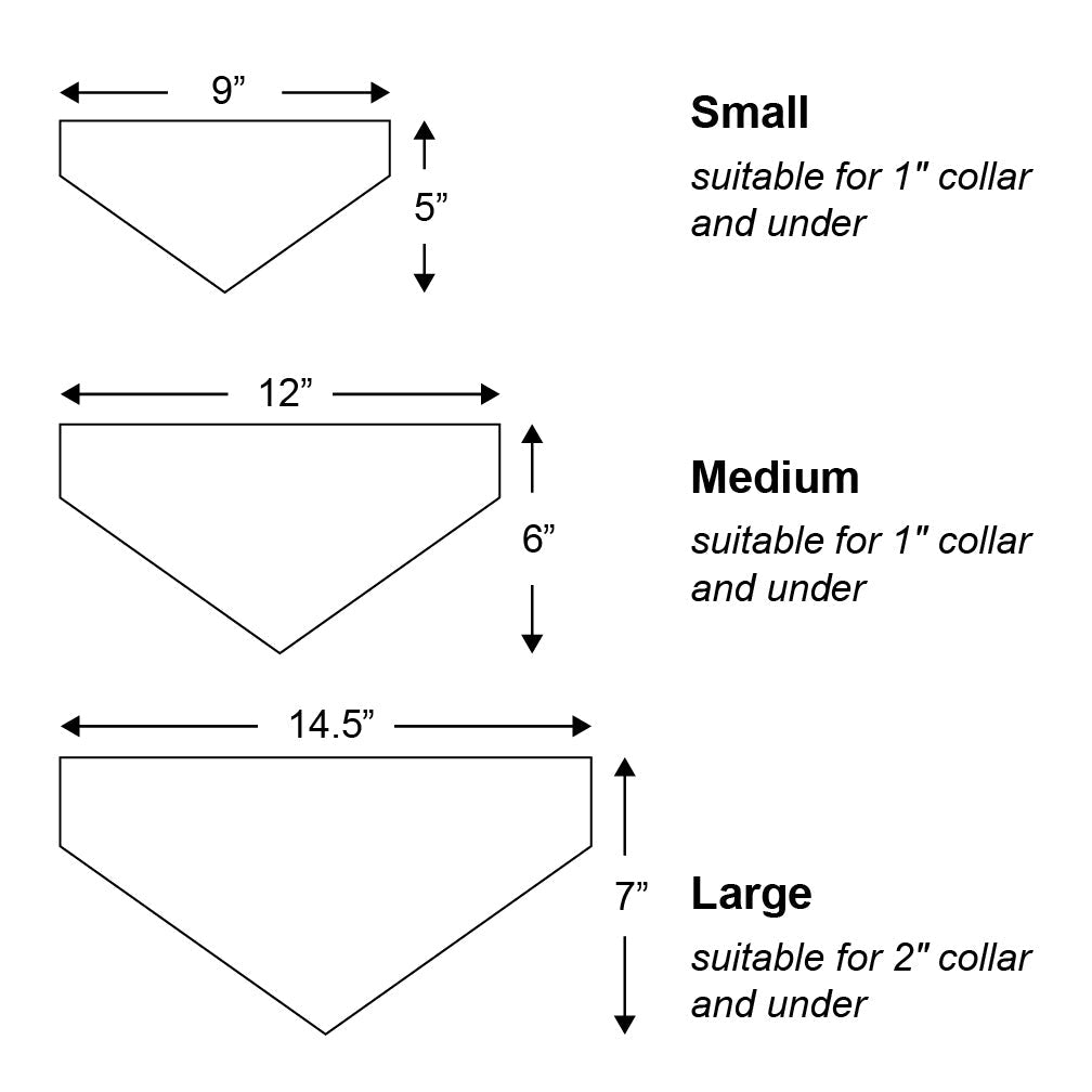 Sublimated Over The Collar Pet Bandana - Delite Promotional Products