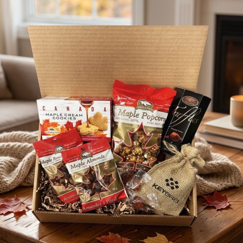 Sweet And Salty Canadian Snack Box - Delite Promotional Products