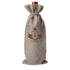 Synthetic Burlap Wine Bag - Delite Promotional Products