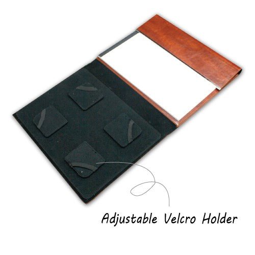 Tab - folio Leather - like Notebook - Delite Promotional Products