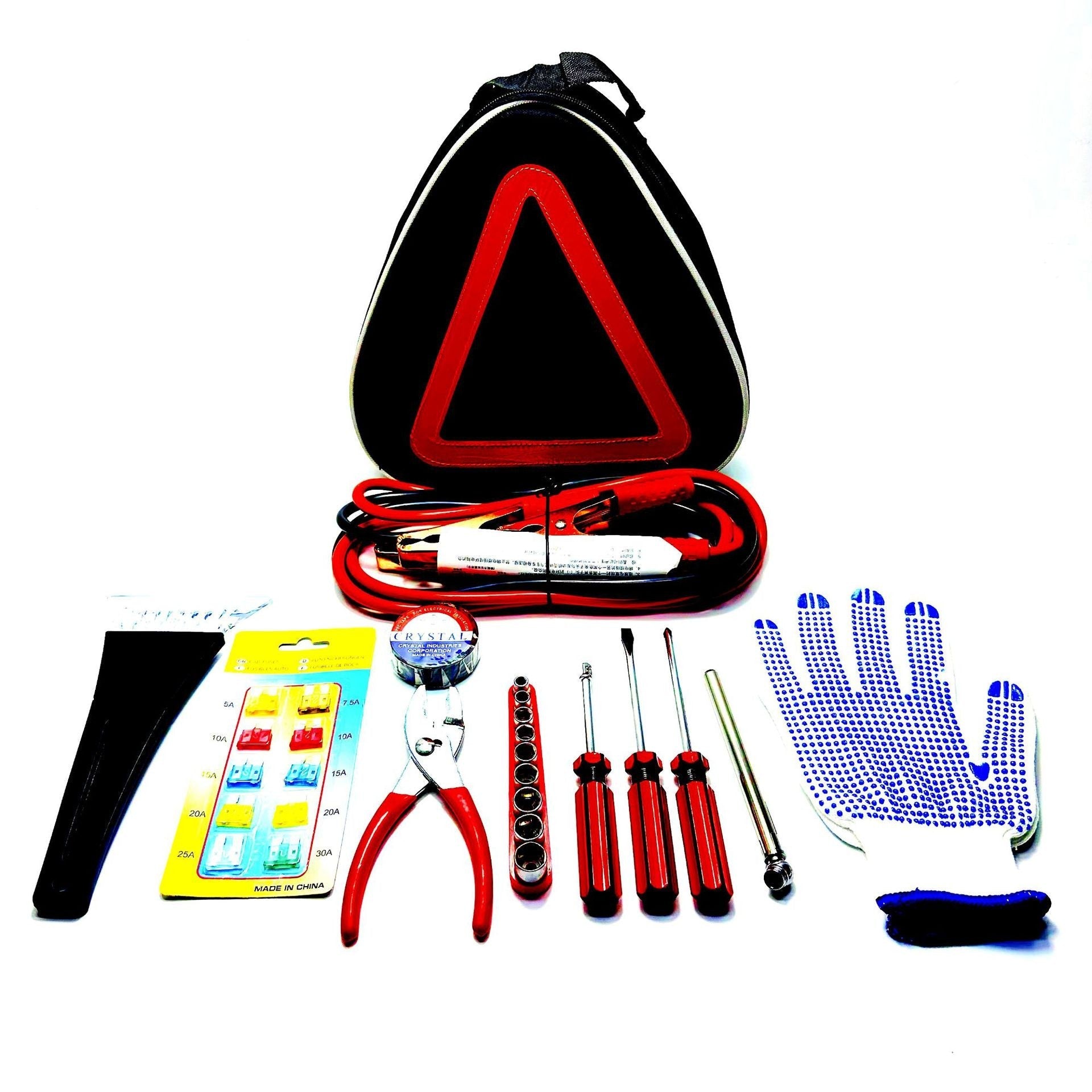 The Vehicle Emergency Kit Contains 11 Items - Delite Promotional Products