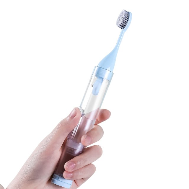 Travel Toothbrush With Toothpaste Container - Delite Promotional Products