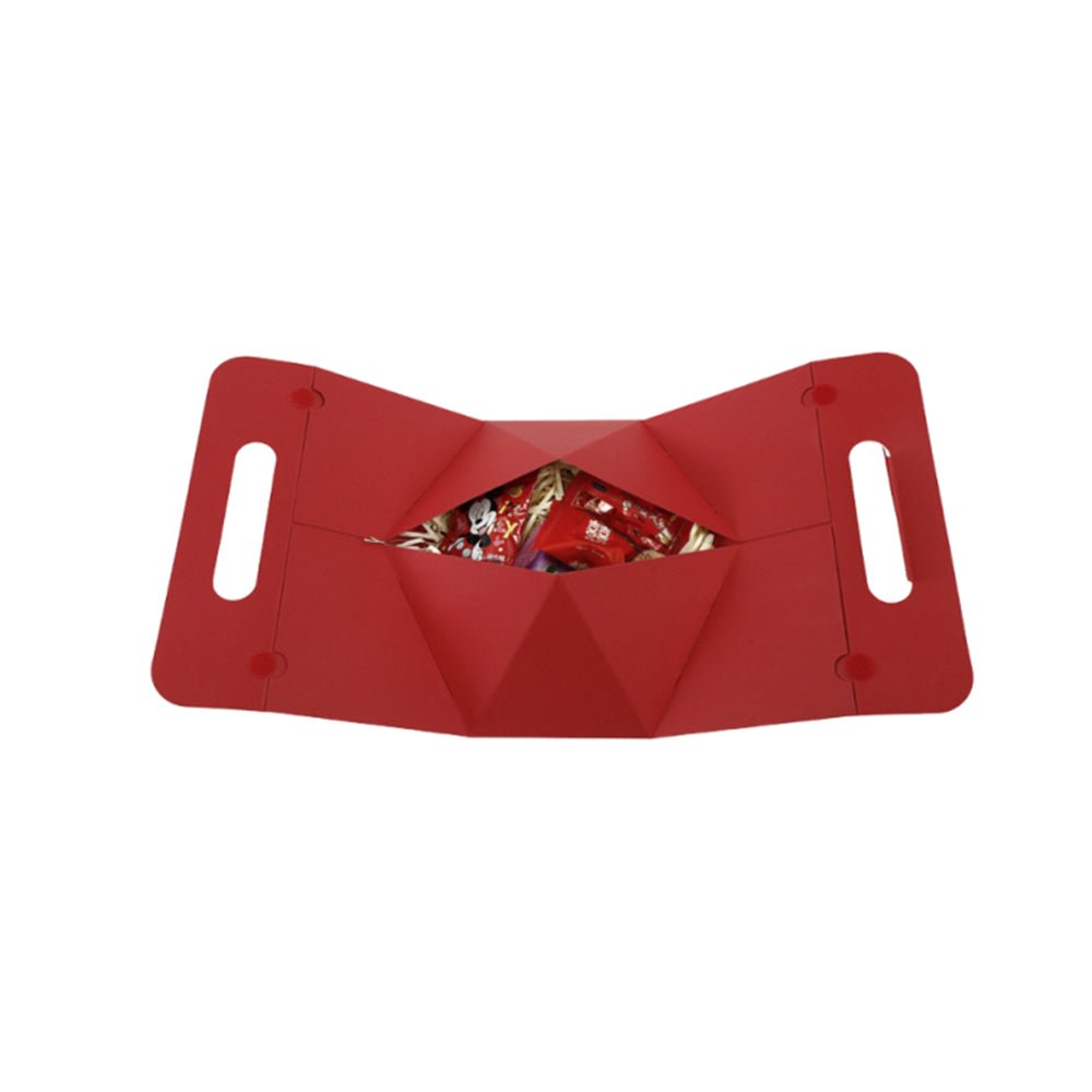 Triangular Foldable Kraft Paper Packaging Box - Delite Promotional Products