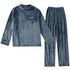 Unisex Fleece O Neck Pajama Top Pants Set - Delite Promotional Products