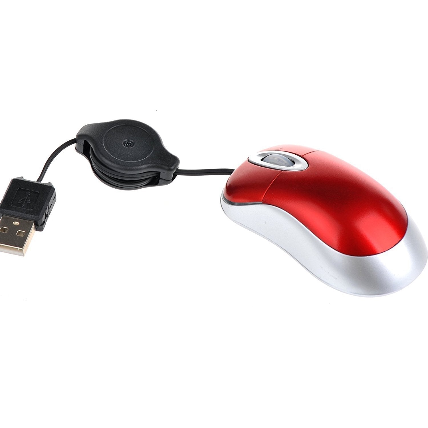 Usb Mini Retractable Cable Mouse - Delite Promotional Products