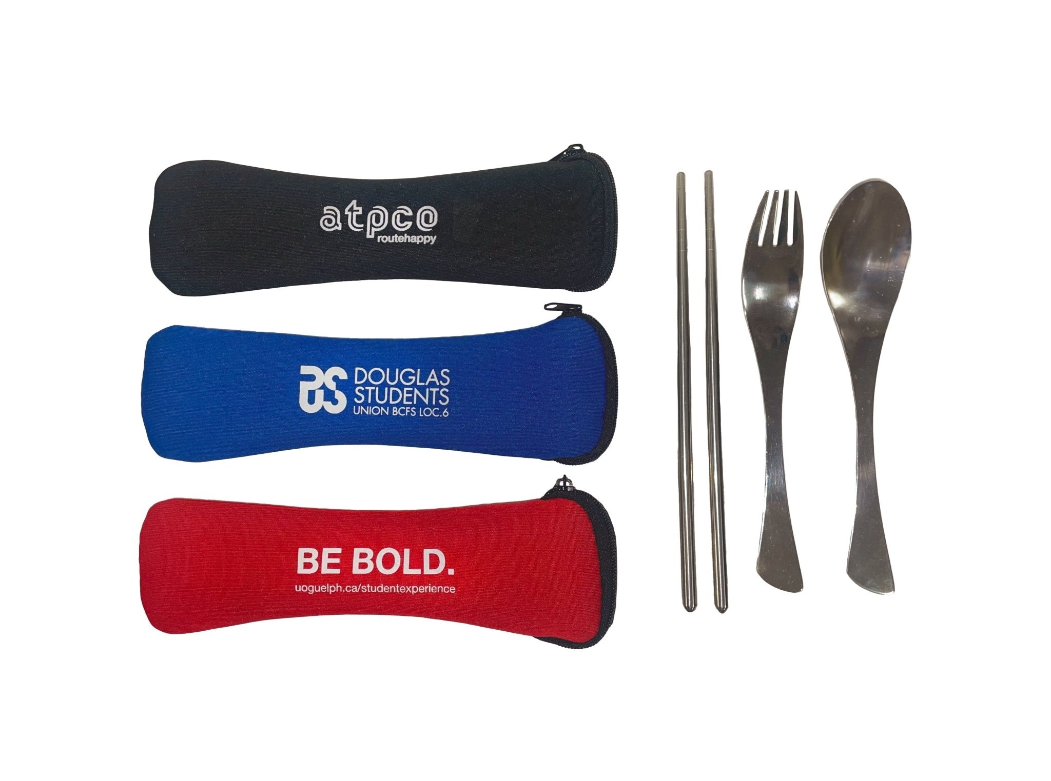 Utensils In Pouch - Delite Promotional Products
