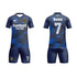 V Neck Full Size Full Color Printed Football Soccer Jersey Shorts Set - Delite Promotional Products