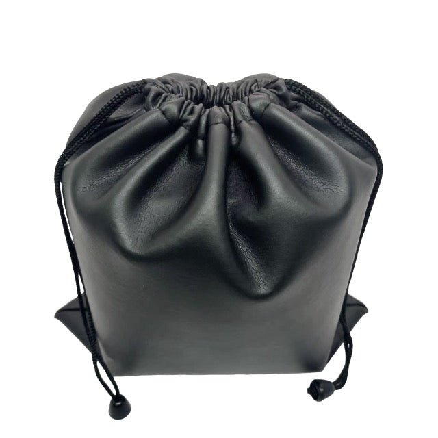 Water Proof Pu Leather Drawstring Pouch - Delite Promotional Products