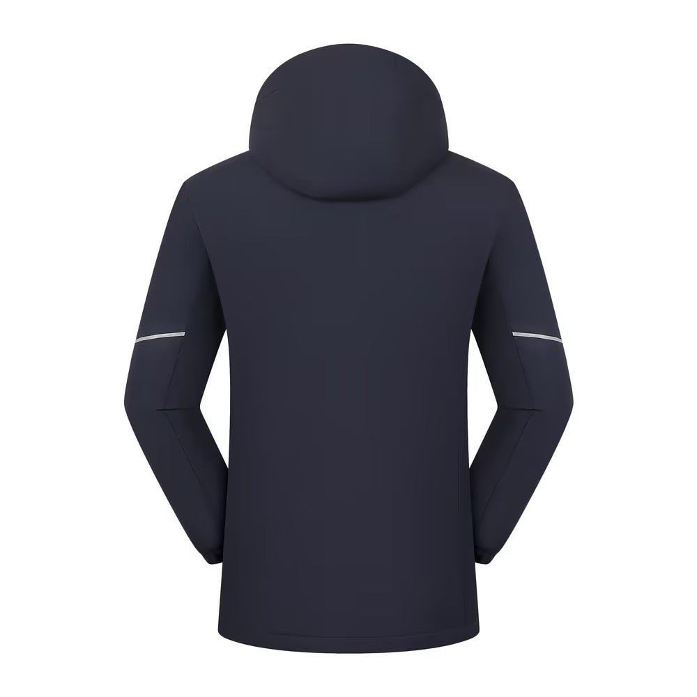 Water Proof Rain Shell Jacket With Reflective Strips For Night Visibility - Delite Promotional Products