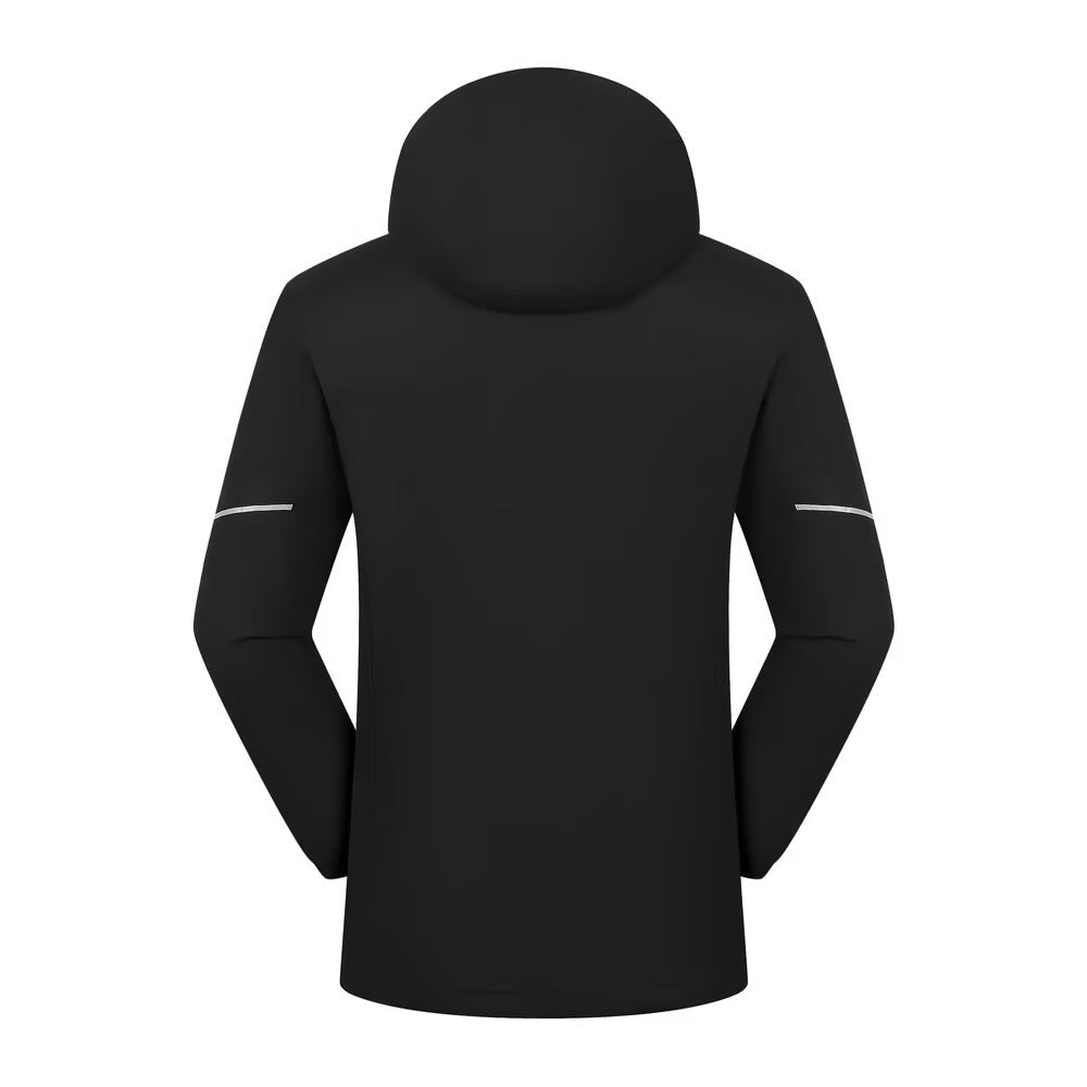 Water Proof Rain Shell Jacket With Reflective Strips For Night Visibility - Delite Promotional Products
