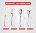 Weighted Utensils For Tremors And Parkinsons, Heavy Weight Stainless Steel Silverware Set - Delite Promotional Products