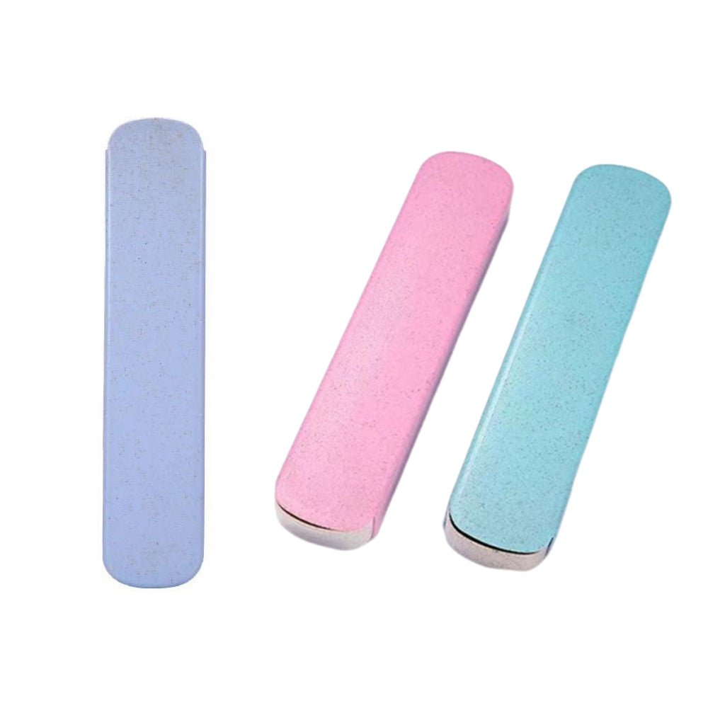 Wheat Stainless Steel Travel Utensil - Delite Promotional Products