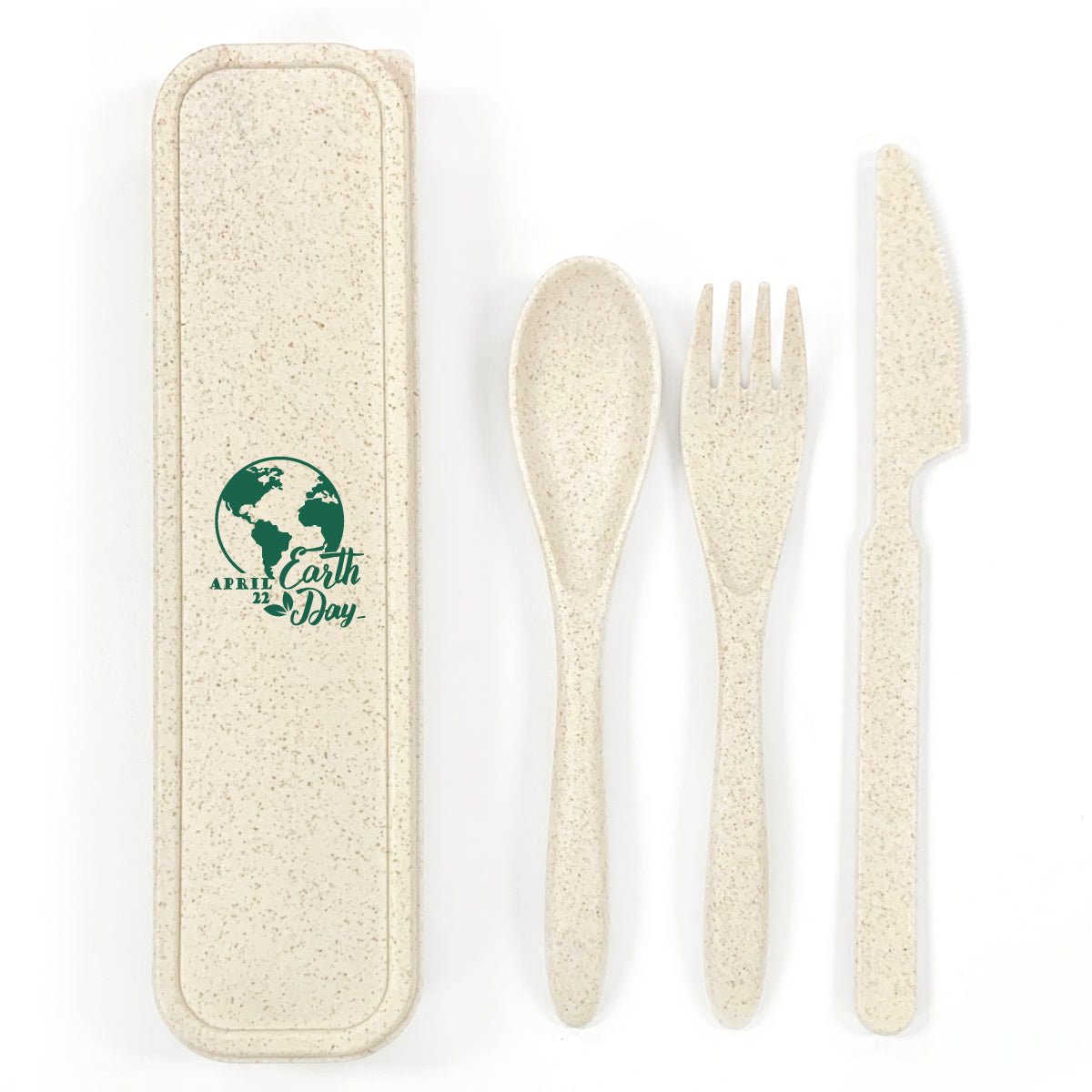 Wheat Straw Cutlery Set - Delite Promotional Products