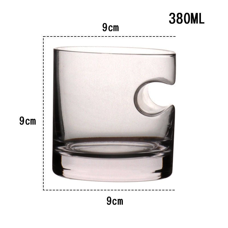 Whiskey Glass With Cigar Holder - Delite Promotional Products