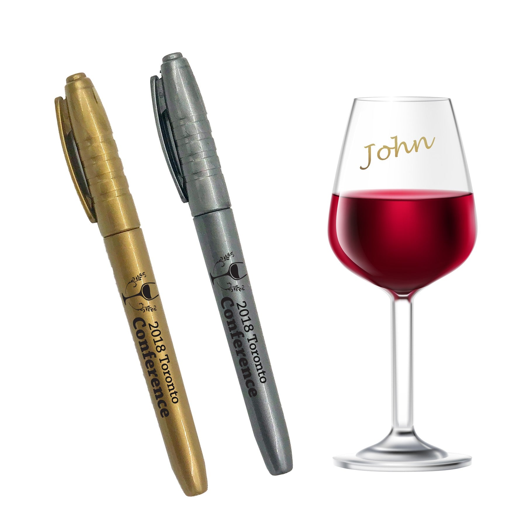 Wine Glass Marker Set - Delite Promotional Products