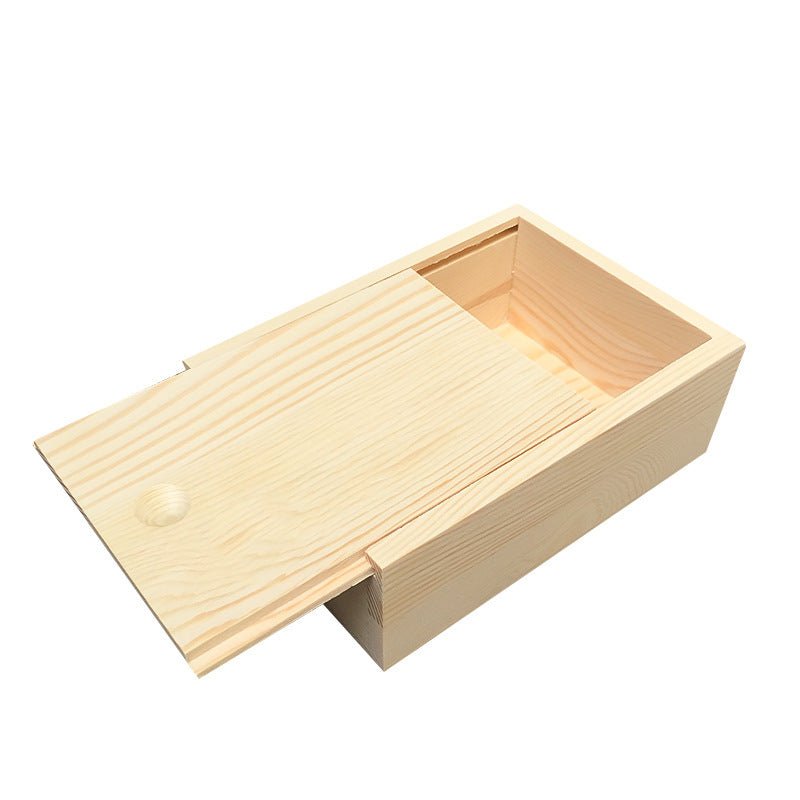 Wooden Box With Sliding Lid - Delite Promotional Products