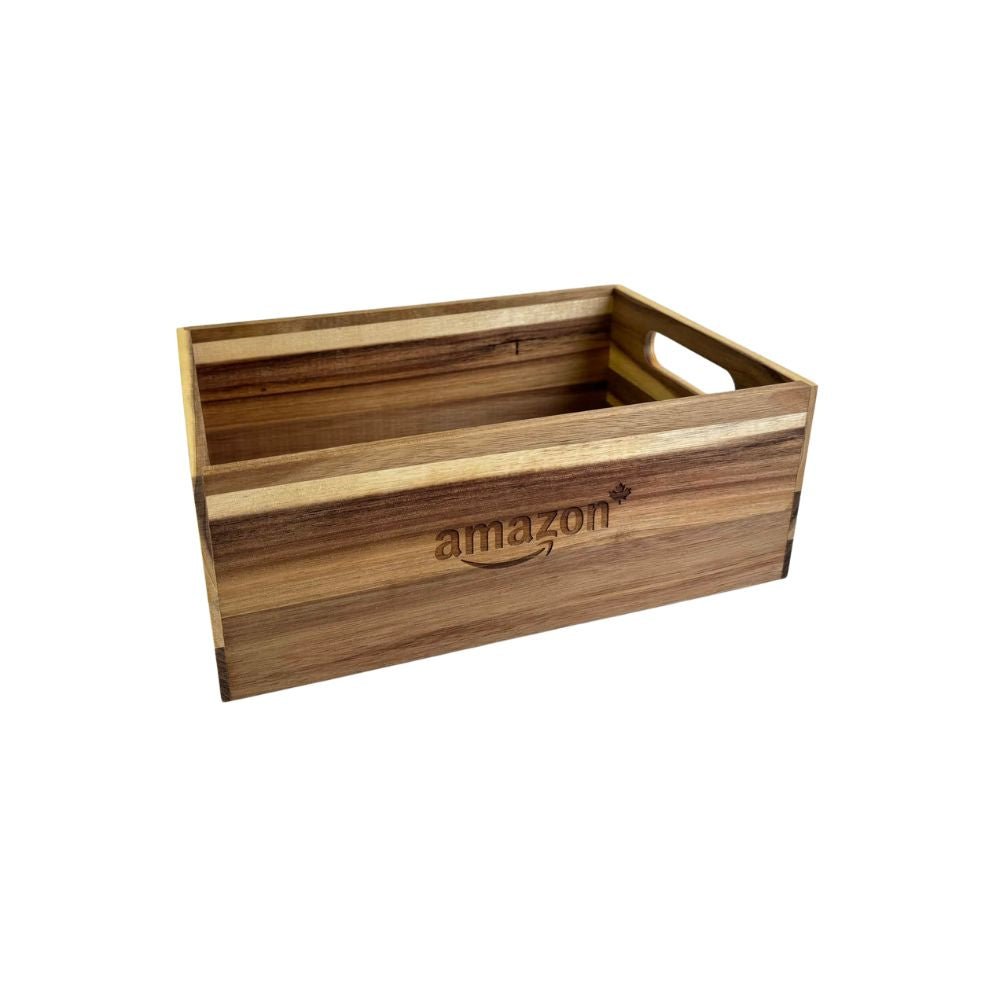 Wooden Crate 12x8.25x4.5 Inch - Delite Promotional Products