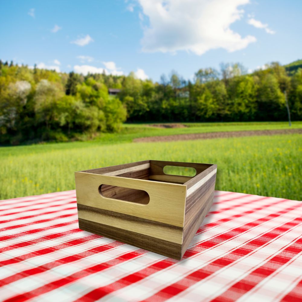Wooden Crate 12x8.25x4.5 Inch - Delite Promotional Products