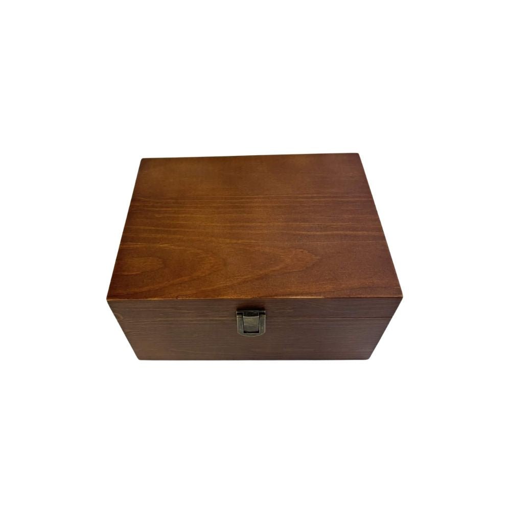 Wooden Gift Box 9 X 7 X 4.6 Inch - Delite Promotional Products