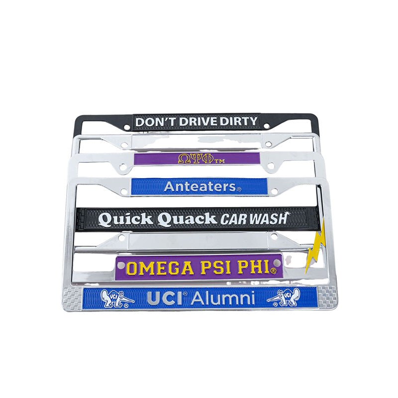 Zinc Alloy License Plate Frame - Delite Promotional Products