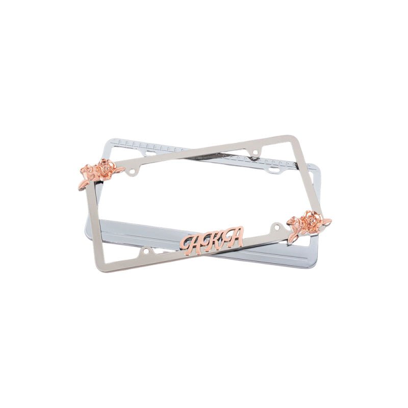 Zinc Alloy License Plate Frame - Delite Promotional Products