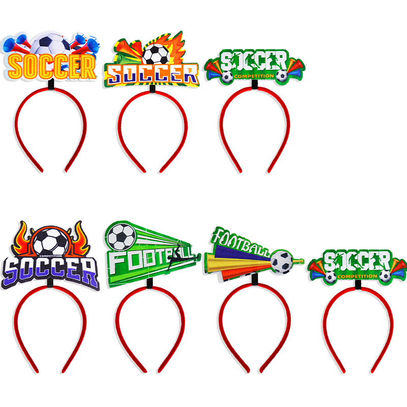 Bandeau de fête de football