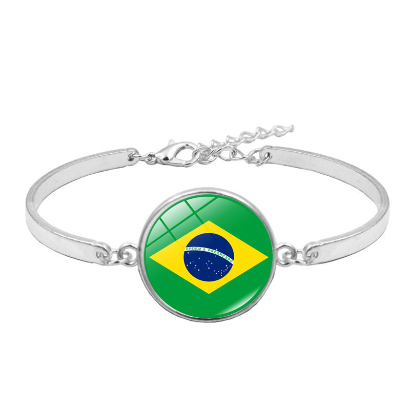 Futbol espíritu metal brazalete