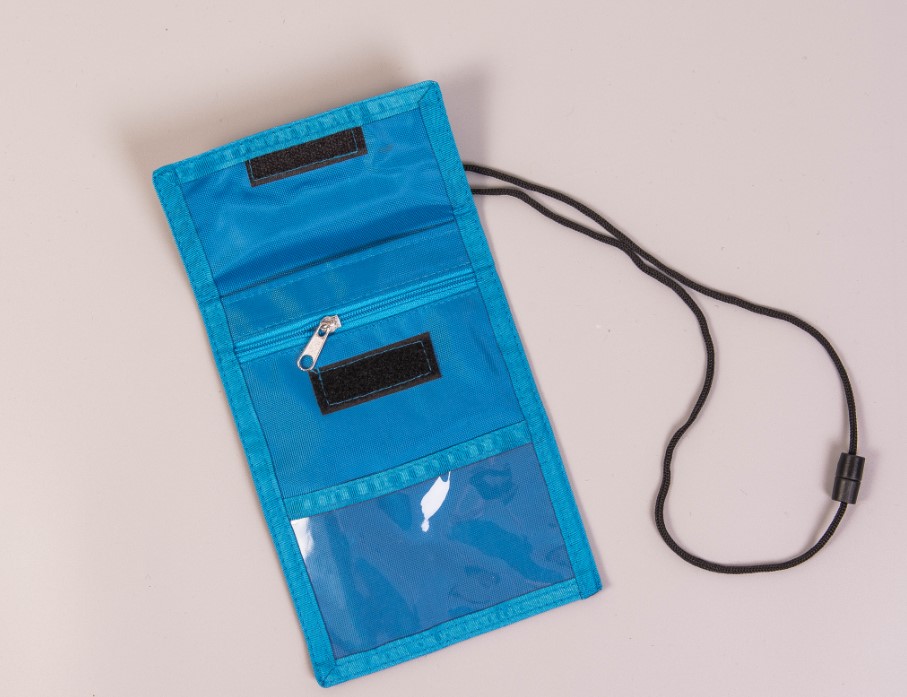 ID Pouch with Neck Strap