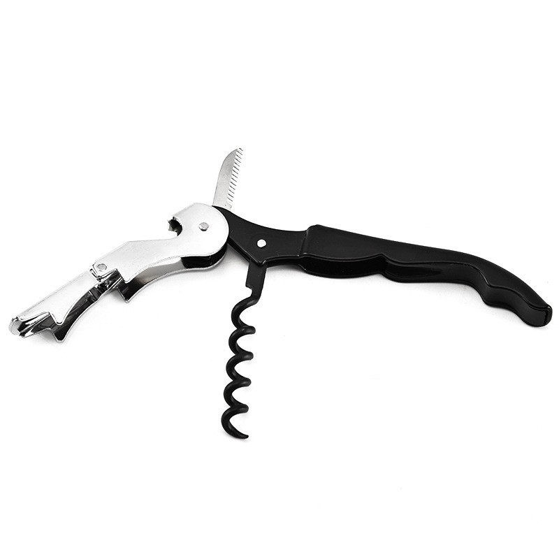 Corkscrew vino abierto y cortador 3 en 1 kit