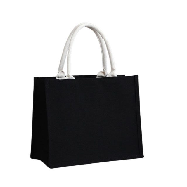 Bolsas de algodón de algodón negro