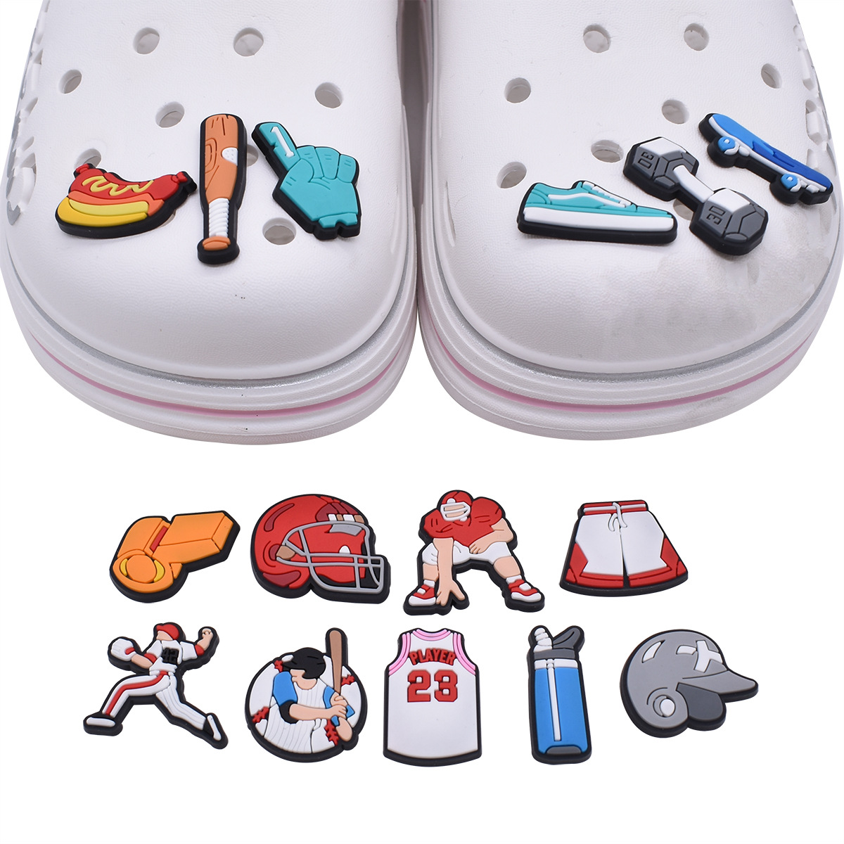 2d Crocs Shoe Charm