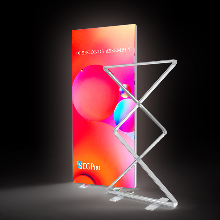 Expositor portátil caja de luz plegable