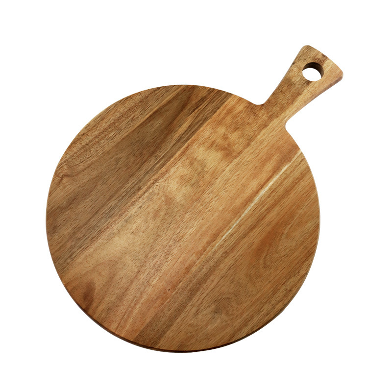 Acacia madera 12 pulgadas redonda pizza