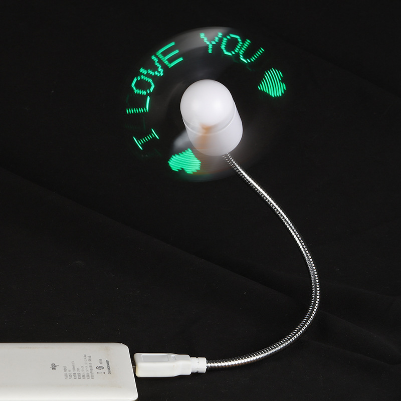 Led usb ventilador