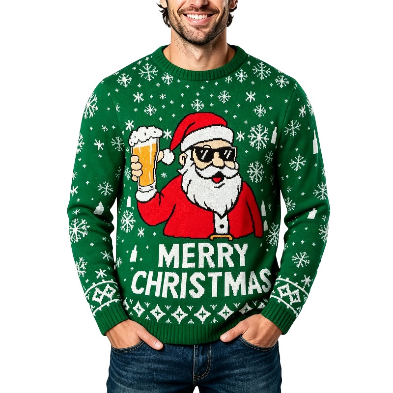 Suéter feo de navidad de tamaño completo