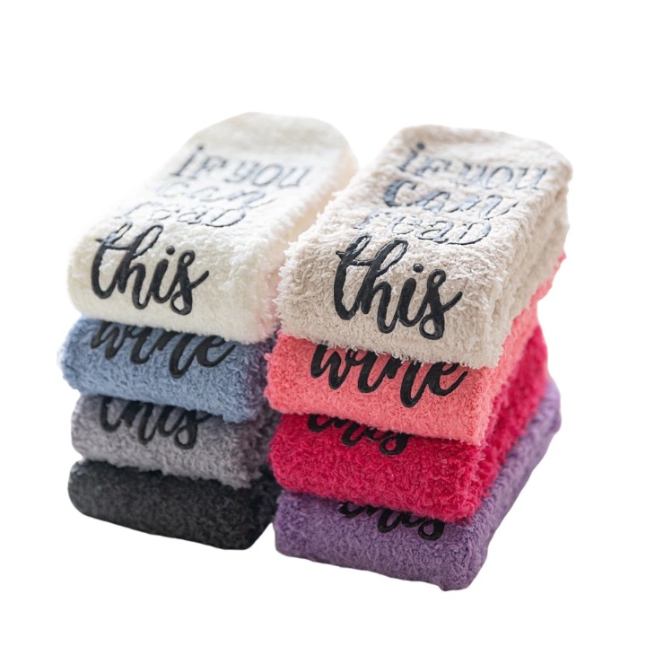 Chaussettes polaires anti-dérapantes pour femmes