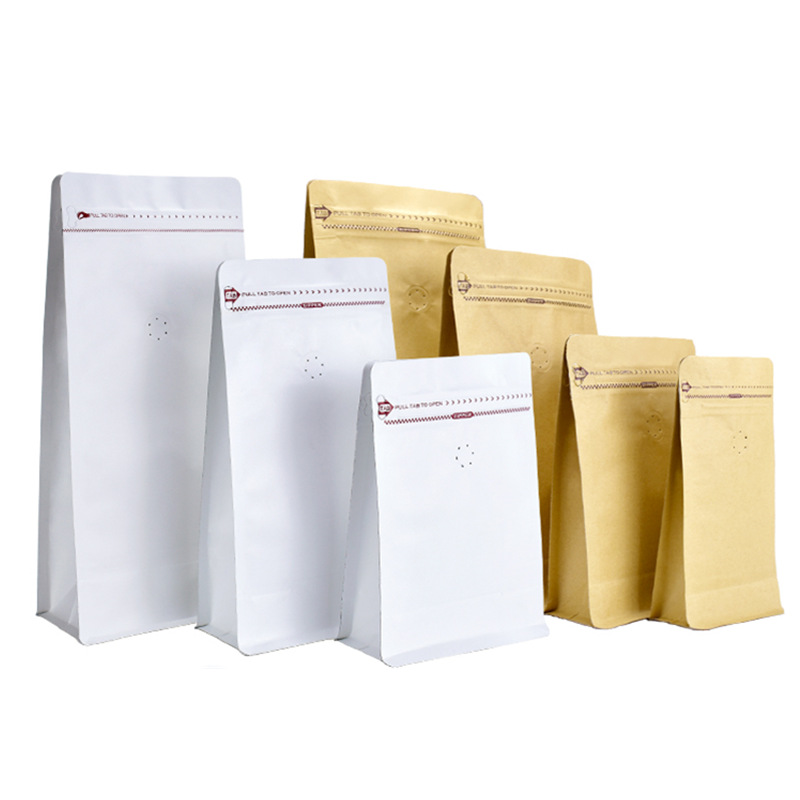 Bolsa de café con válvula