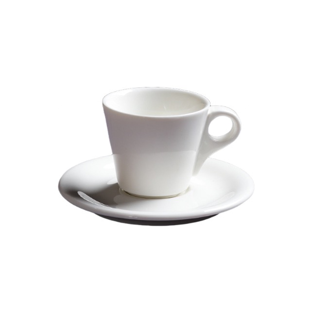 3 oz tasse à café en céramique avec set de soucoupe