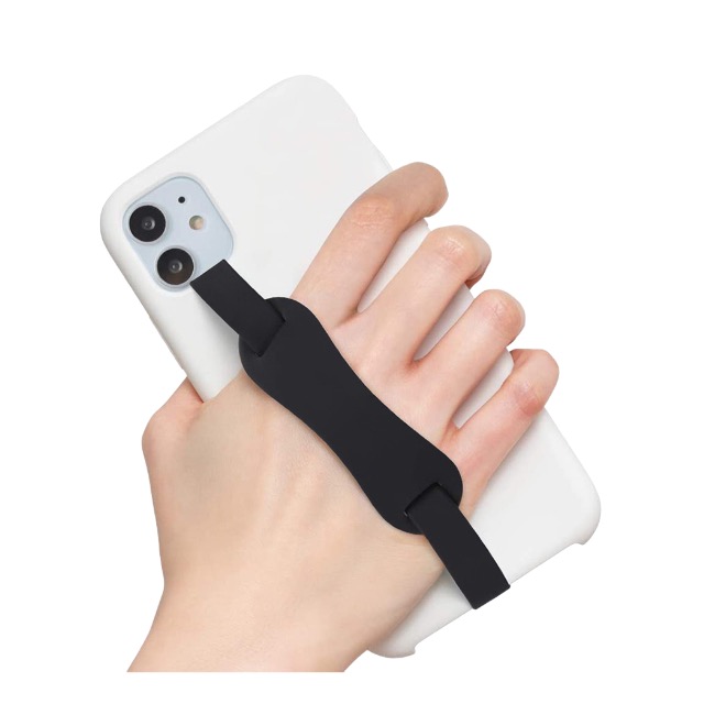 Bracelet de téléphone en silicone attaché au boîtier