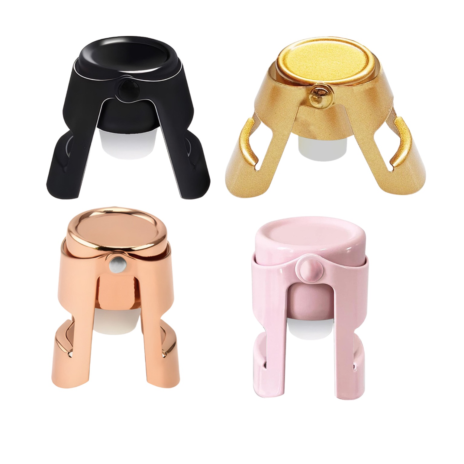 Champagne Sealer Stopper Pack By Individual White Box