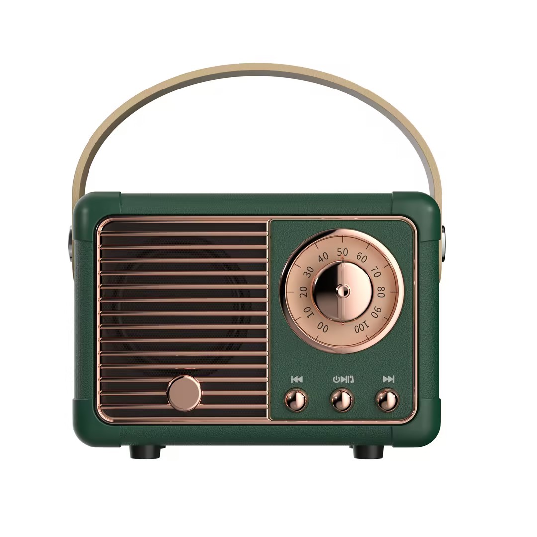 Haut-parleur portable vintage