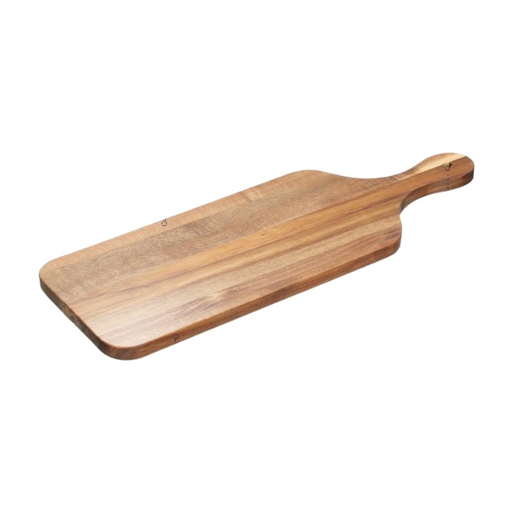 Corte de madera y tabla de servir