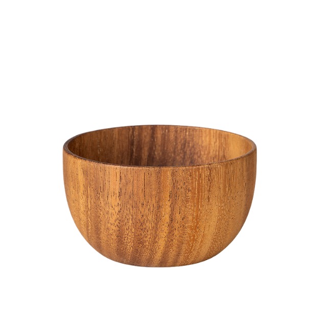 Cuenco de madera de 4 pulgadas