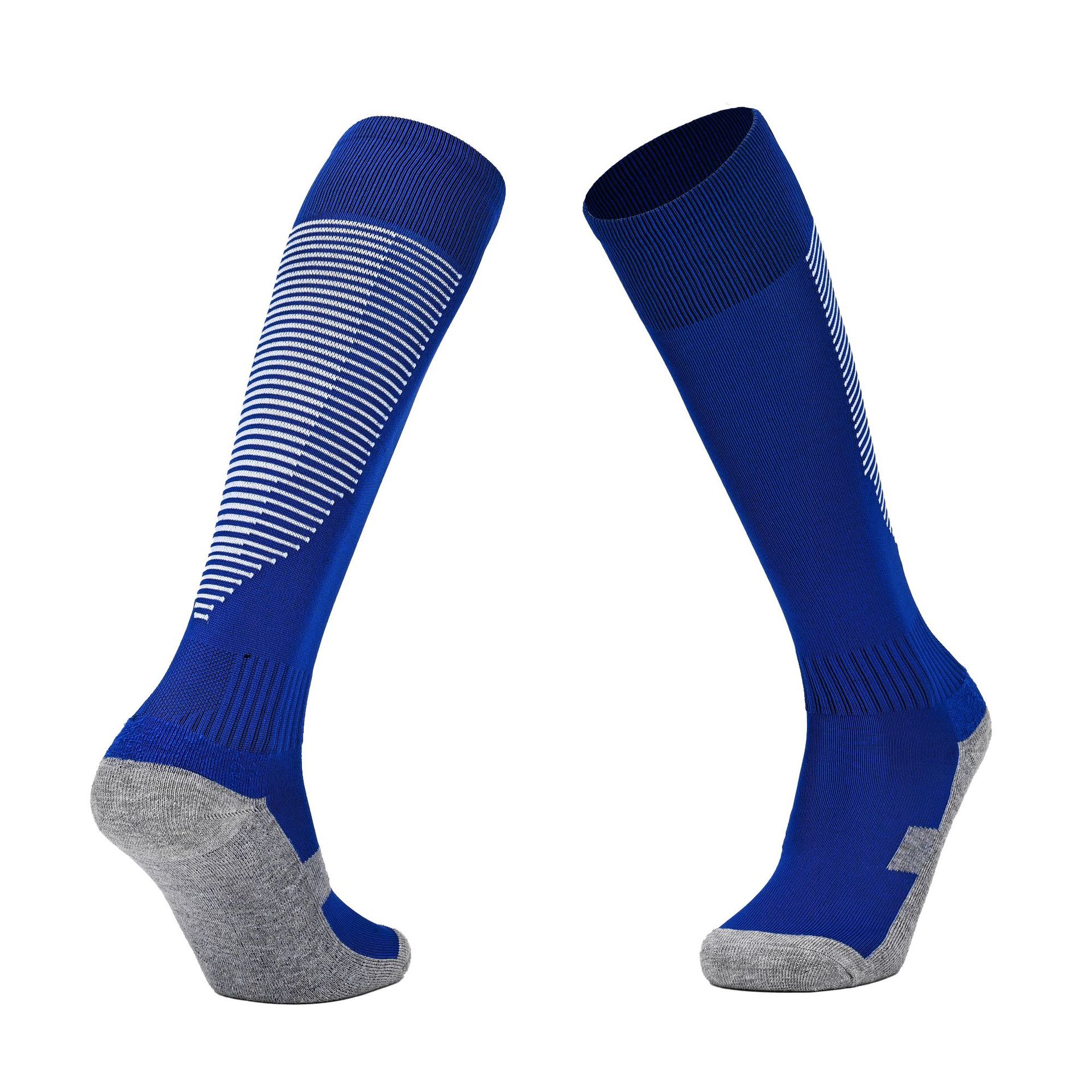 Chaussettes unisexe soccer avec tête en papier sur mesure