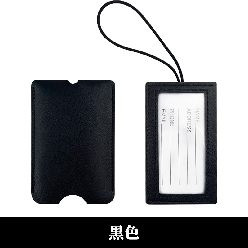 Slide Out Luggage Tag